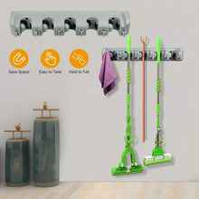 将图片加载到图库查看器,Mop Holder Wall Mount Hanger Organizer Storage