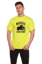 将图片加载到图库查看器,Motorcycle Classic Men's Bamboo Viscose/Organic Cotton Short Sleeve Graphic T-Shirt