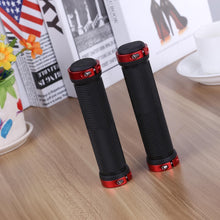 Load image into Gallery viewer, Mountain Road Cycling Bike Bicycle Handlebar Cover Grips Smooth Soft Rubber Anti-Slip Handle Double Lock On Locking Bicycle Grips Non-Slip Bike Handles Grip For Kids Bike Non-Slip Rubber Mushroom Grips For Scooter
