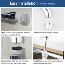 将图片加载到图库查看器,Movable Kitchen Tap Head 360° Rotatable Swivel