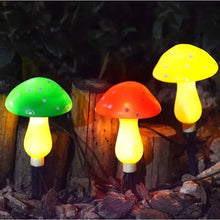 将图片加载到图库查看器,Multi-Color Changing LED Solar Mushroom Light