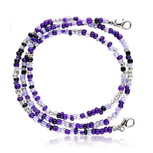 Load image into Gallery viewer, Multi-Color Face Mask Holder Beads Chain
