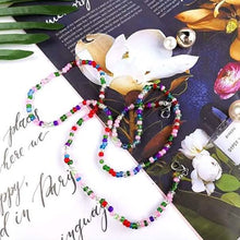 Load image into Gallery viewer, Multi-Color Face Mask Holder Beads Chain