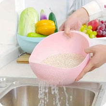 Load image into Gallery viewer, Multi-Use Food Safe Rice Washing Bowl