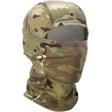 Load image into Gallery viewer, Multicam Camouflage Balaclava Full Face Scarf Mask Hiking Cycling Hunting Army Bike Military Head Cover Tactical Airsoft Cap Men Ski Mask for Men Windproof Thermal Winter Scarf Mask Women Neck Warmer Hood for Cycling