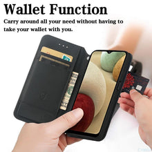 Load image into Gallery viewer, Multicolored Phone Case For iPhone 13 12 11 Pro Mini Cover Wallet Card Slot Flip Magnetic Leather PU Leather Flip Wallet Cover with Card Slots Case Cover
