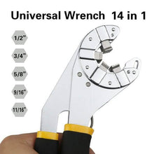 将图片加载到图库查看器,Multifunctional Adjustable Universal Wrench