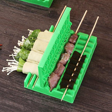 Load image into Gallery viewer, Multifunctional Barbecue String Skewers Kebab Food Meat String Device Skewer for Pork Maker BBQ Tools Accessories BBQ Meat Skewer Multifunction Tool Quick Barbecue Kebab Meat String Device Machine Maker