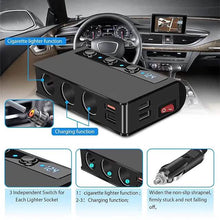 Load image into Gallery viewer, Multifunctional Car Charger Socket