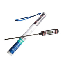 Load image into Gallery viewer, Multifunctional Digital Thermometer For BBQ Food Meat Cake Candy Bake Grill Ultra Fast Kitchen Thermometer with Hold & Calibration Digital Food Thermometer for BBQ Baking Candy Milk Temperature Cooking Thermometer Oven Kitchen Tools