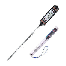 Load image into Gallery viewer, Multifunctional Digital Thermometer For BBQ Food Meat Cake Candy Bake Grill Ultra Fast Kitchen Thermometer with Hold & Calibration Digital Food Thermometer for BBQ Baking Candy Milk Temperature Cooking Thermometer Oven Kitchen Tools