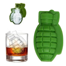 Load image into Gallery viewer, Multifunctional Ice Cube Maker Creative Silica Gel Gun Bullet Skull Shape Tray Mold Home Bar Party Cool Whiskey Wine Ice Cream Bar Tool
