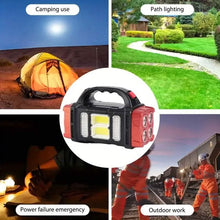 Load image into Gallery viewer, Multifunctional LED Solar Camping Light