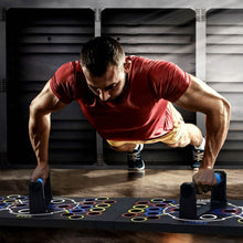 Load image into Gallery viewer, Multifunctional Push Up Board Home Strength Training Equipment with 15 Fitness Accessories