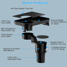 Load image into Gallery viewer, Multifunctional Water Cup Mount Stand with Detachable Tray