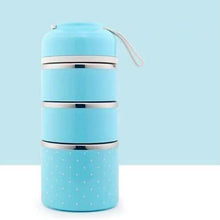 Load image into Gallery viewer, Multilayer Cute Thermal Lunch Box Stainless Steel Food Container