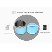 Load image into Gallery viewer, Multilayer Cute Thermal Lunch Box Stainless Steel Food Container