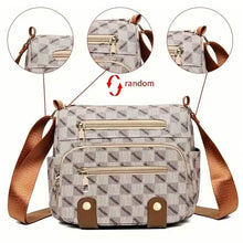 Load image into Gallery viewer, Multiple Pockets Trendy Plaid Crossbody Bag