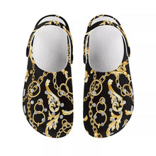 Load image into Gallery viewer, Mushroom Print Sandals Womens Summer Non-slip Hole Shoes Rubber Clogs Garden Beach Flat Slippers Trends Clogs For Women Slip Resistant Shoes