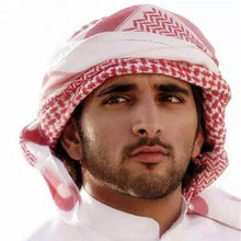 Load image into Gallery viewer, Muslim Hijab Man Multifunction Tactical Head Scarf Arabic Keffiyeh Wrap Bandana Military Plaid Shawl Shemagh Windproof Warmer Military Scarf Muslim Hijab Unisex Scarves Tassel Desert Arab Keffiyeh Shawl Scarf Military Shemagh