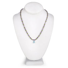 Load image into Gallery viewer, 32.50 Carat Genuine Multi Stones .925 Sterling Silver Necklace