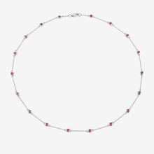 将图片加载到图库查看器,2.34 Carat Genuine Ruby .925 Sterling Silver Necklace