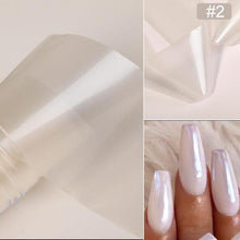 将图片加载到图库查看器,Nail Foils Marble Flower Series Iridescent Nail Art Transfer Sticker Paper Slider Nail Water Decal Design Manicures Decorations Art Manicures Decoration New Gold Nail Transfer Foils for Nail Arts Nails Supply Holographic Effect Nail Art Foil Stickers Hol