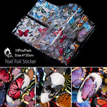 将图片加载到图库查看器,Nail Foils Marble Flower Series Iridescent Nail Art Transfer Sticker Paper Slider Nail Water Decal Design Manicures Decorations Art Manicures Decoration New Gold Nail Transfer Foils for Nail Arts Nails Supply Holographic Effect Nail Art Foil Stickers Hol