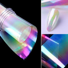 将图片加载到图库查看器,Nail Foils Marble Flower Series Iridescent Nail Art Transfer Sticker Paper Slider Nail Water Decal Design Manicures Decorations Art Manicures Decoration New Gold Nail Transfer Foils for Nail Arts Nails Supply Holographic Effect Nail Art Foil Stickers Hol