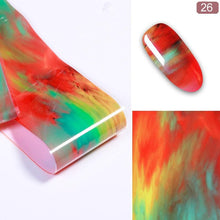 将图片加载到图库查看器,Nail Foils Marble Series Nail Art Transfer Sticker Paper Gold Line Foils Bright Marble Design Decoration Marble Nail Art Stickers Water Transfer Nail Decals Full Wraps Gradient Acrylic Nail Kits for Women Manicure Decoration Accessories