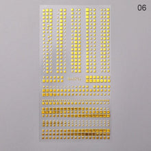 将图片加载到图库查看器,Nail Strip Stickers Black Gold Rose Gold Silver Metal Strip Tape Nail Art Adhesive Foil Tips Nail Sticker Decals Metallic Curve Strip Line Nail Decal Self-Adhesive 3D Wave Design Decoration for Women Girls Tape Nail Art Stickers Decal Decoration