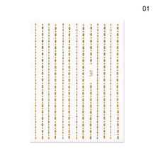将图片加载到图库查看器,Nail Strip Stickers Black Gold Rose Gold Silver Metal Strip Tape Nail Art Adhesive Foil Tips Nail Sticker Decals Metallic Curve Strip Line Nail Decal Self-Adhesive 3D Wave Design Decoration for Women Girls Tape Nail Art Stickers Decal Decoration
