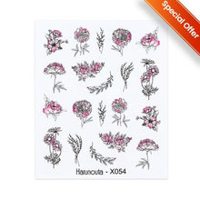 将图片加载到图库查看器,Nails Sticker Nail Art Decorations Flowers Leaves Decals Water Transfer Sliders Woman Face Fruit Foil Manicures Wraps Water Transfer Nail Decals Sticker For Pretty Girl Self-Adhesive Nail Decals Designer Nail Stickers for Acrylic Decal