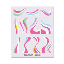 将图片加载到图库查看器,Nails Sticker Nail Art Decorations Flowers Leaves Decals Water Transfer Sliders Woman Face Fruit Foil Manicures Wraps Water Transfer Nail Decals Sticker For Pretty Girl Self-Adhesive Nail Decals Designer Nail Stickers for Acrylic Decal