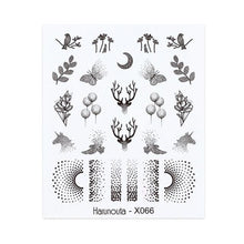 将图片加载到图库查看器,Nails Sticker Nail Art Decorations Flowers Leaves Decals Water Transfer Sliders Woman Face Fruit Foil Manicures Wraps Water Transfer Nail Decals Sticker For Pretty Girl Self-Adhesive Nail Decals Designer Nail Stickers for Acrylic Decal