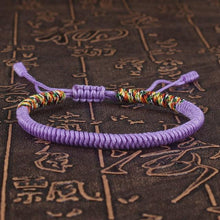 将图片加载到图库查看器,National Style Lucky Red String Bracelet Handmade Braided Knot Charm Bracelets For Women Men Red Bracelet Protection Red Cord Bracelet Adjustable Braided Knot Bracelet