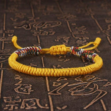 将图片加载到图库查看器,National Style Lucky Red String Bracelet Handmade Braided Knot Charm Bracelets For Women Men Red Bracelet Protection Red Cord Bracelet Adjustable Braided Knot Bracelet