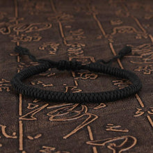 将图片加载到图库查看器,National Style Lucky Red String Bracelet Handmade Braided Knot Charm Bracelets For Women Men Red Bracelet Protection Red Cord Bracelet Adjustable Braided Knot Bracelet