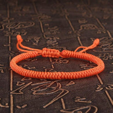 将图片加载到图库查看器,National Style Lucky Red String Bracelet Handmade Braided Knot Charm Bracelets For Women Men Red Bracelet Protection Red Cord Bracelet Adjustable Braided Knot Bracelet