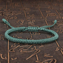 将图片加载到图库查看器,National Style Lucky Red String Bracelet Handmade Braided Knot Charm Bracelets For Women Men Red Bracelet Protection Red Cord Bracelet Adjustable Braided Knot Bracelet