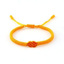将图片加载到图库查看器,National Style Lucky Red String Bracelet Handmade Braided Knot Charm Bracelets For Women Men Red Bracelet Protection Red Cord Bracelet Adjustable Braided Knot Bracelet
