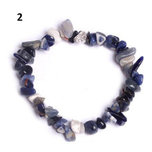 Load image into Gallery viewer, Natural Lucky Stone Beads Bracelet Multiple Colors Bracelets Beautiful Crystal Bracelets Natural Gemstone Crystal Stretch Bracelets Distance Energy Bracelet For Women Girls