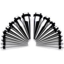 Load image into Gallery viewer, 9 Piece Ear Stretching Kit in Stainless Steel Set of 2