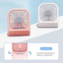 将图片加载到图库查看器,Neck Hanging Fan Ventilator Foldable USB Adjustable Rechargeable Cooling Mute Power Bank Handheld Portable Desk Fan Portable Fan Portable Mini Fan USB Rechargeable with Power Bank Handheld Fan Desk Adjustable Fan Air Cooler Home Office Outdoor Travel