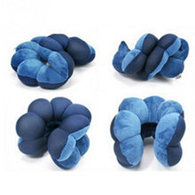 Load image into Gallery viewer, Neck Pillow Microbead Portable Pillow Travel Pillow Memory Foam Neck Pillow Support Comfortable & Breathable Cover Machine Washable Airplane Pillow Use at Home or On The Go To Support Feather Soft Microfiber Neck Pillow Your Neck Work Travel pillow