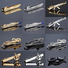 将图片加载到图库查看器,Necktie Tie Clip Feather Mustache Tie Clip Quality Men Unique Tie Clip Glasses Scissors Necktie Pin Beautiful Designs Necktie Clip Tie Clip Men Luxury Vintage Tie Clips