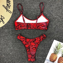 Load image into Gallery viewer, Neon Yellow Green Swimsuit Women Push Up Padded Micro Bikini Summer Beach Bathing Suit Beach Swimwear Women's Scoop Neck Cut Out Front Lace Up Back High Cut One Piece Swimsuit