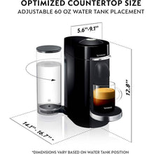 将图片加载到图库查看器,Nespresso VertuoPlus Deluxe Coffee and Espresso Machine (Refurbished)