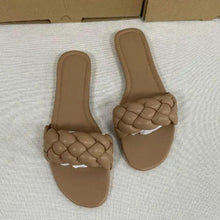 Load image into Gallery viewer, New 2021 Summer Sandals Flat Bottom Fashion Women Slides Sandals slipper - Outdoor designer shoes for women