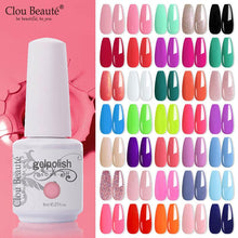 Load image into Gallery viewer, New 2022 Women Gel Nail Polish Pure Pink UV Gel Nail Polish Art Manicure Luxury Colorful Design For Ladies and Womens